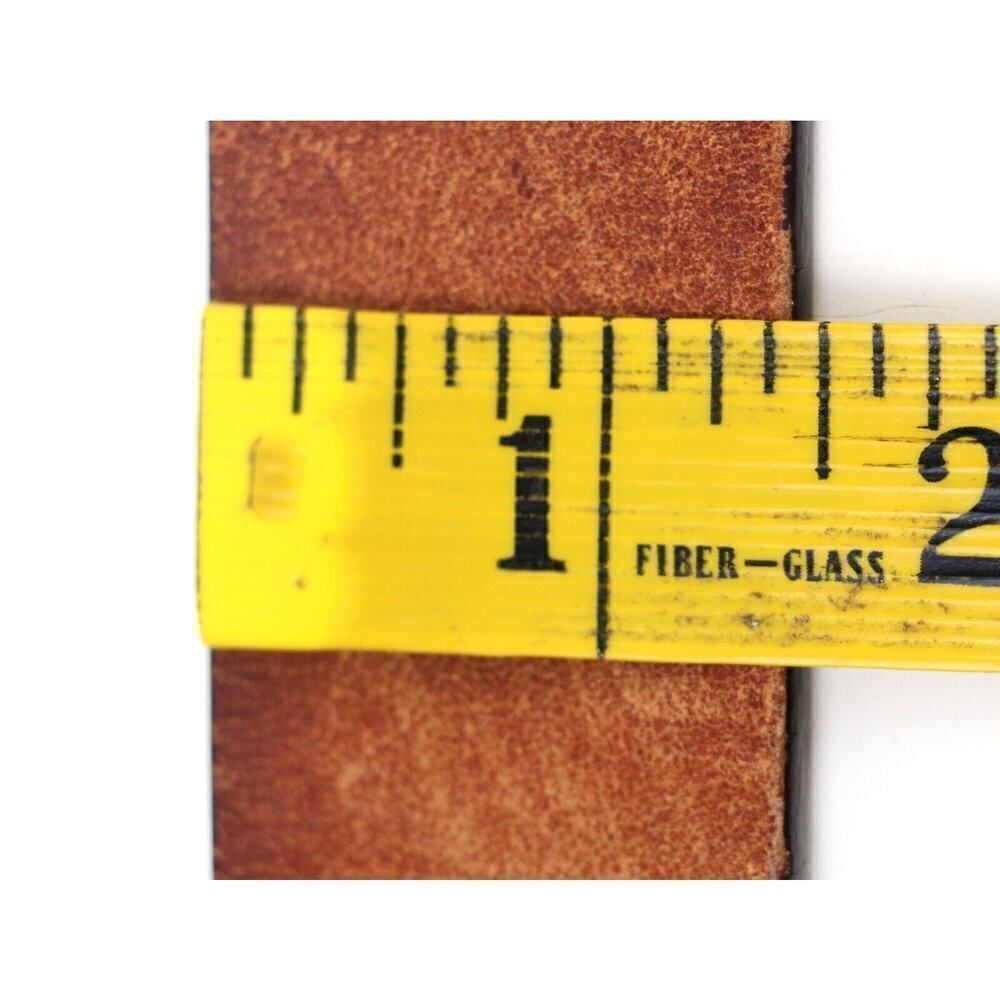 Levi's TAN BROWN GENUINE LEATHER 1 3/8"Wd CASUAL DRESS MEN'S BELT Sz 38/95 (G17 - Picture 10 of 14